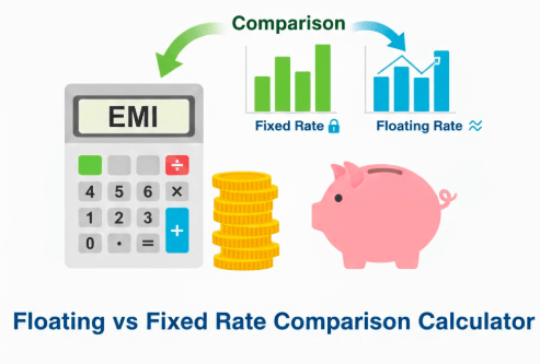 Floating vs Fixed Rate Comparison Calculator